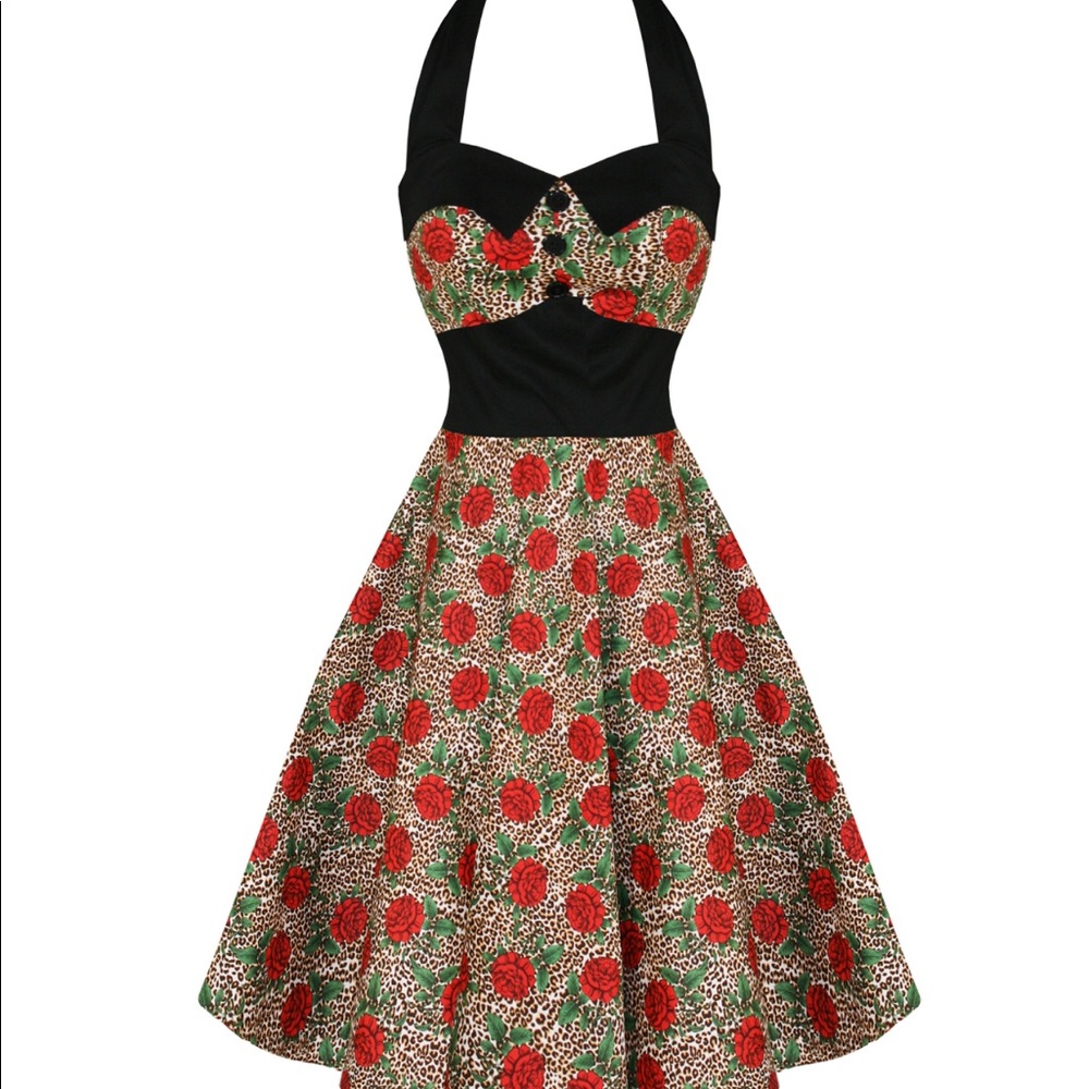 COPY - Hell Bunny Charlie Leopard Dress
